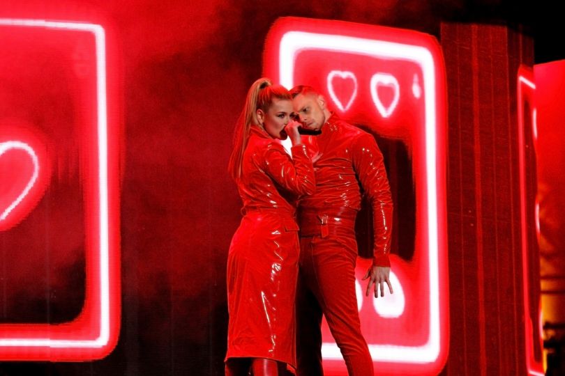 Алина Гросуна сцене